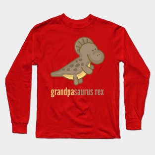 Grandpasaurus Rex T-Shirt Family Dinosaur Shirts Long Sleeve T-Shirt